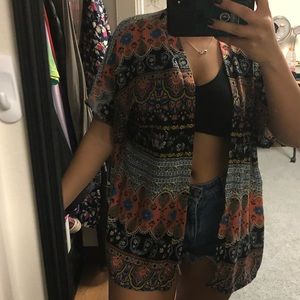 Bikini cover up, flows summer cardigan